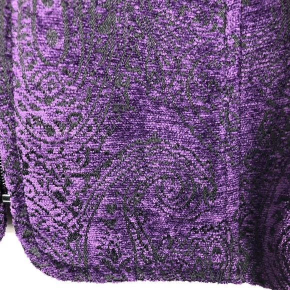 Renaissance Blazer Jacket Purple Tapestry M - Picture 3 of 6